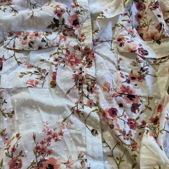 NWT Eden & Olivia Button Up Blouse womens size XL - Picture 3 of 8